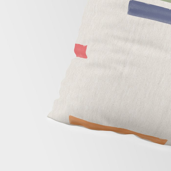 Simple Paper Modernist Art No.1 Pillow Sham Gallery Image 4