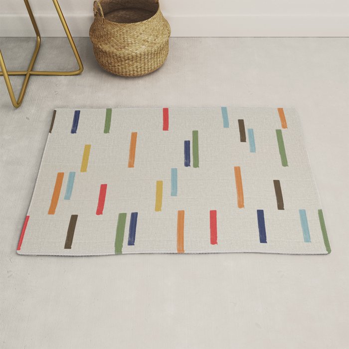 Simple Paper Modernist Art No.1 Rug Gallery Image 1