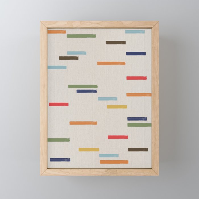 Simple Paper Modernist Art No.1 Mini Art Print Gallery Image 1