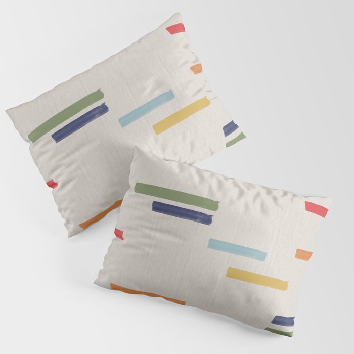 Simple Paper Modernist Art No.1 Pillow Sham Gallery Image 3