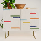 Simple Paper Modernist Art No.1 Credenza Gallery Image 1