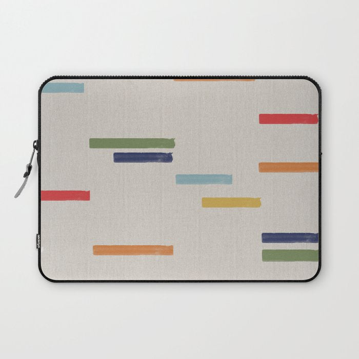 Simple Paper Modernist Art No.1 Laptop Sleeve Gallery Image 1