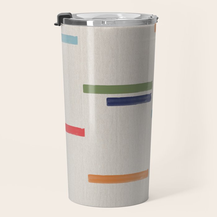 Simple Paper Modernist Art No.1 Travel Mug Gallery Image 3