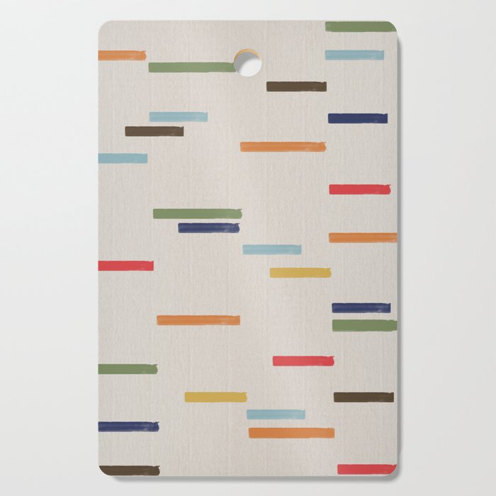 Simple Paper Modernist Art No.1 Cutting Board Gallery Image 1