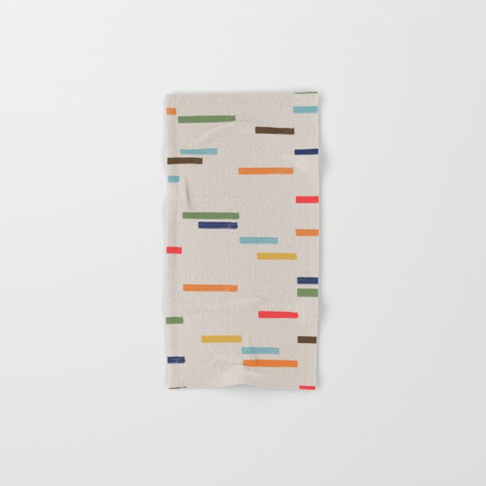 Simple Paper Modernist Art No.1 Bath Towel Gallery Image 1