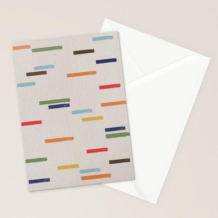 Simple Paper Modernist Art No.1 Stationery Card Gallery Image 2