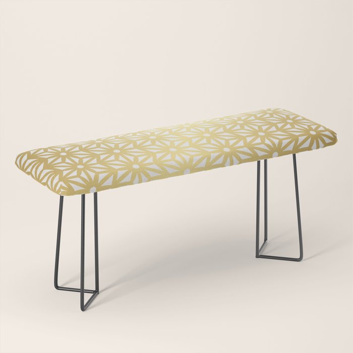 Asanoha Pattern - Gold Bench Gallery Image 1
