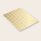 Asanoha Pattern - Gold Notebook Gallery Image 3