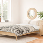 Minimal Line Mountain Beauty III Duvet Cover Gallery Image 2