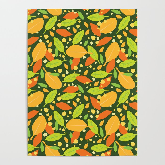 Foliage pattern Poster Gallery Image 4