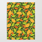 Foliage pattern Poster Gallery Image 4