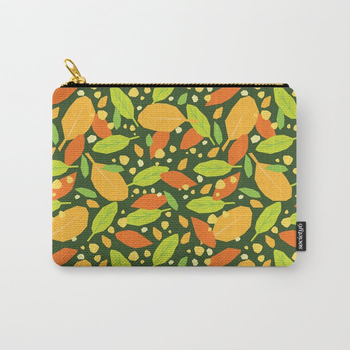Foliage pattern Carry All Pouch Gallery Image 1