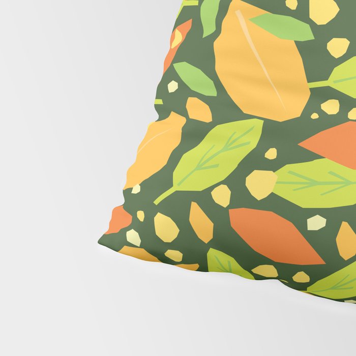 Foliage pattern Pillow Sham Gallery Image 4