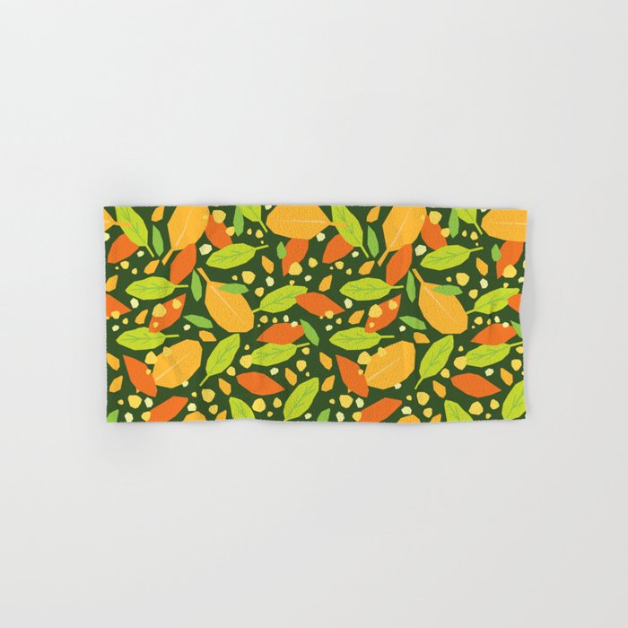Foliage pattern Bath Towel Gallery Image 1