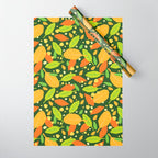 Foliage pattern Wrapping Paper Gallery Image 1