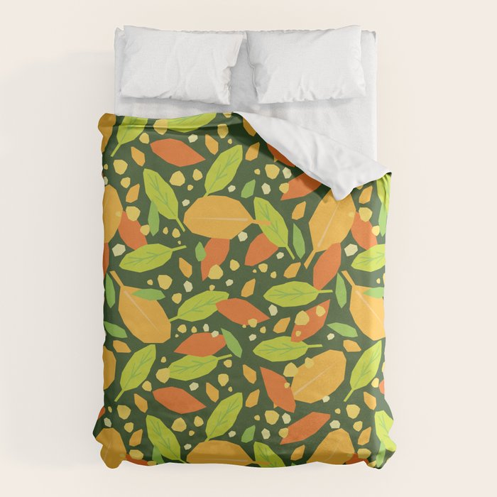 Foliage pattern Duvet Cover Gallery Image 1