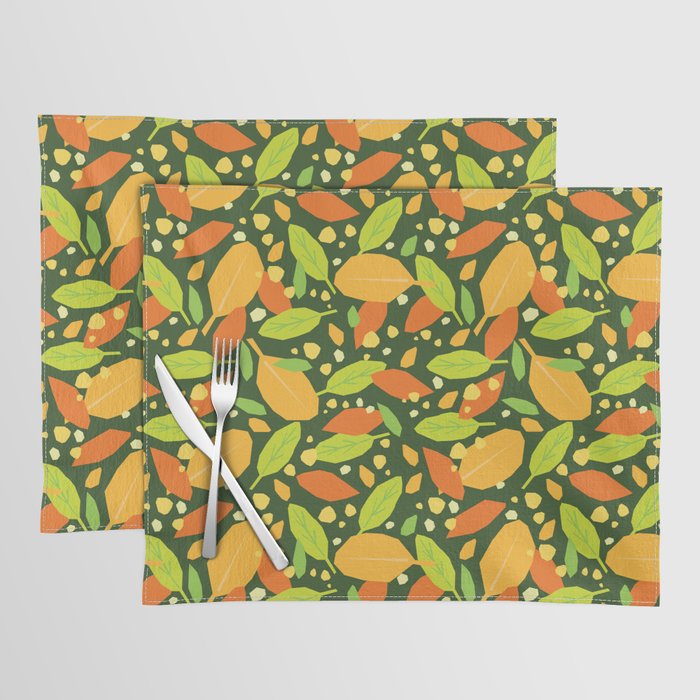 Foliage pattern Placemat Gallery Image 1