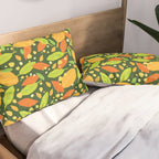 Foliage pattern Pillow Sham Gallery Image 2
