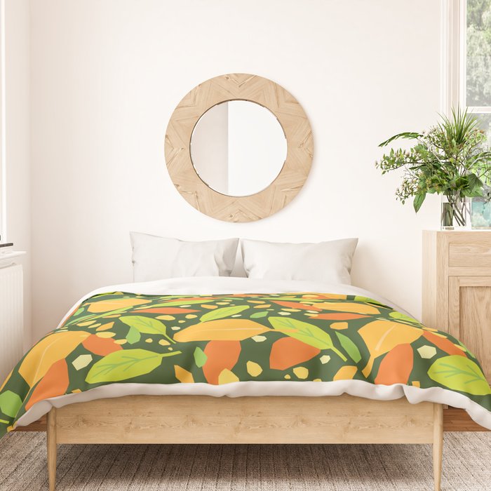 Foliage pattern Duvet Cover Gallery Image 3