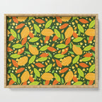 Foliage pattern Serving Tray Gallery Image 1