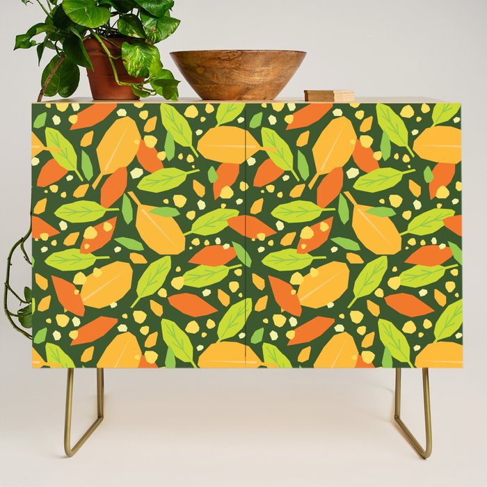 Foliage pattern Credenza Gallery Image 1