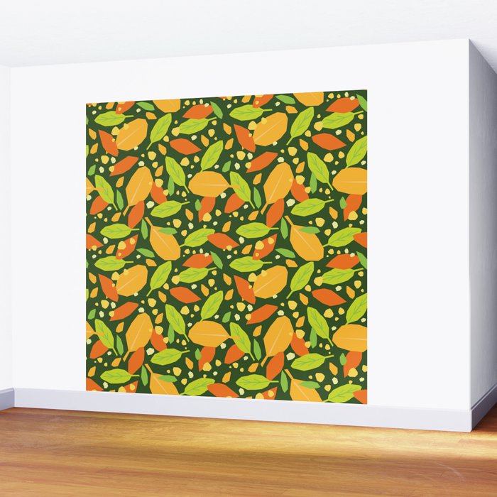 Foliage pattern Wall Mural Gallery Image 2