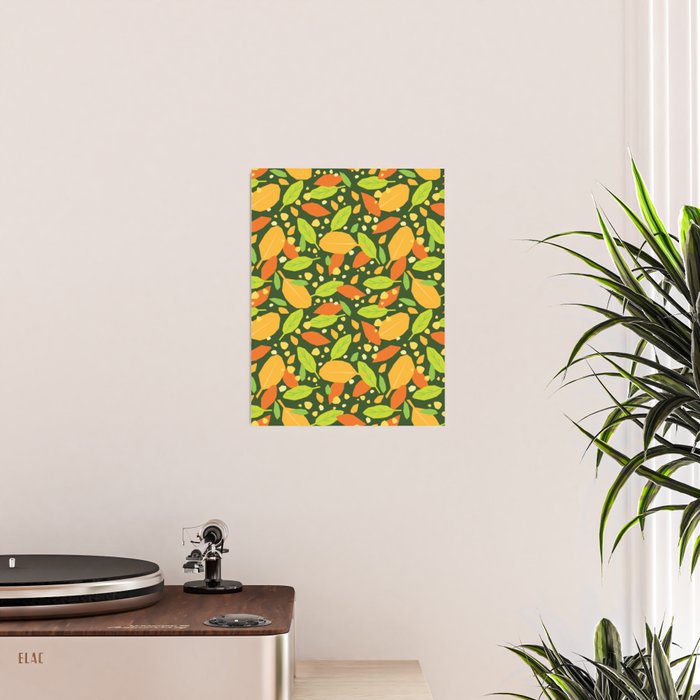 Foliage pattern Poster Gallery Image 2