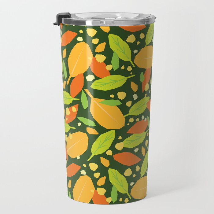 Foliage pattern Travel Mug Gallery Image 3