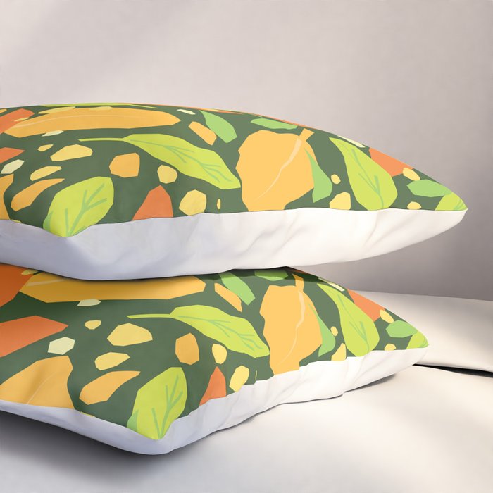 Foliage pattern Pillow Sham Gallery Image 3