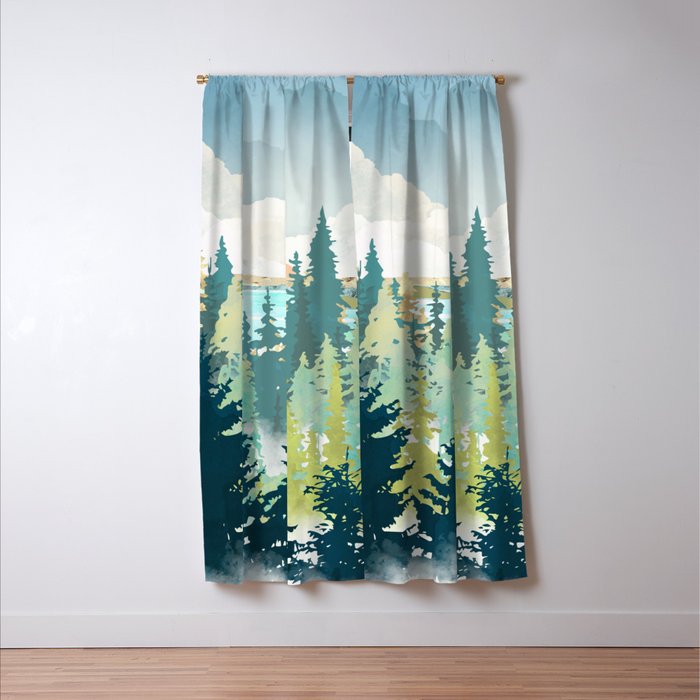 Summer View Window Curtain Gallery Image 3