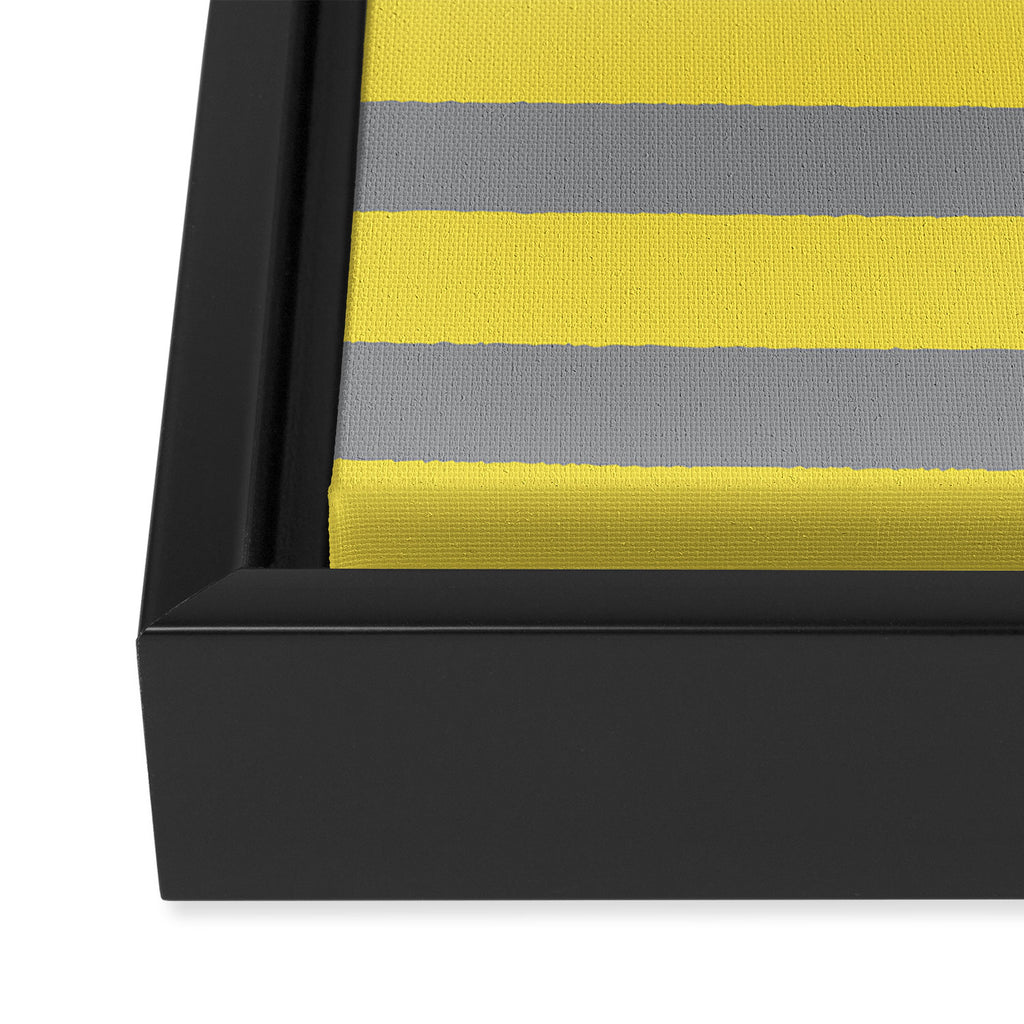 2021 Pantone Stripes Framed Canvas Print Gallery Image 3