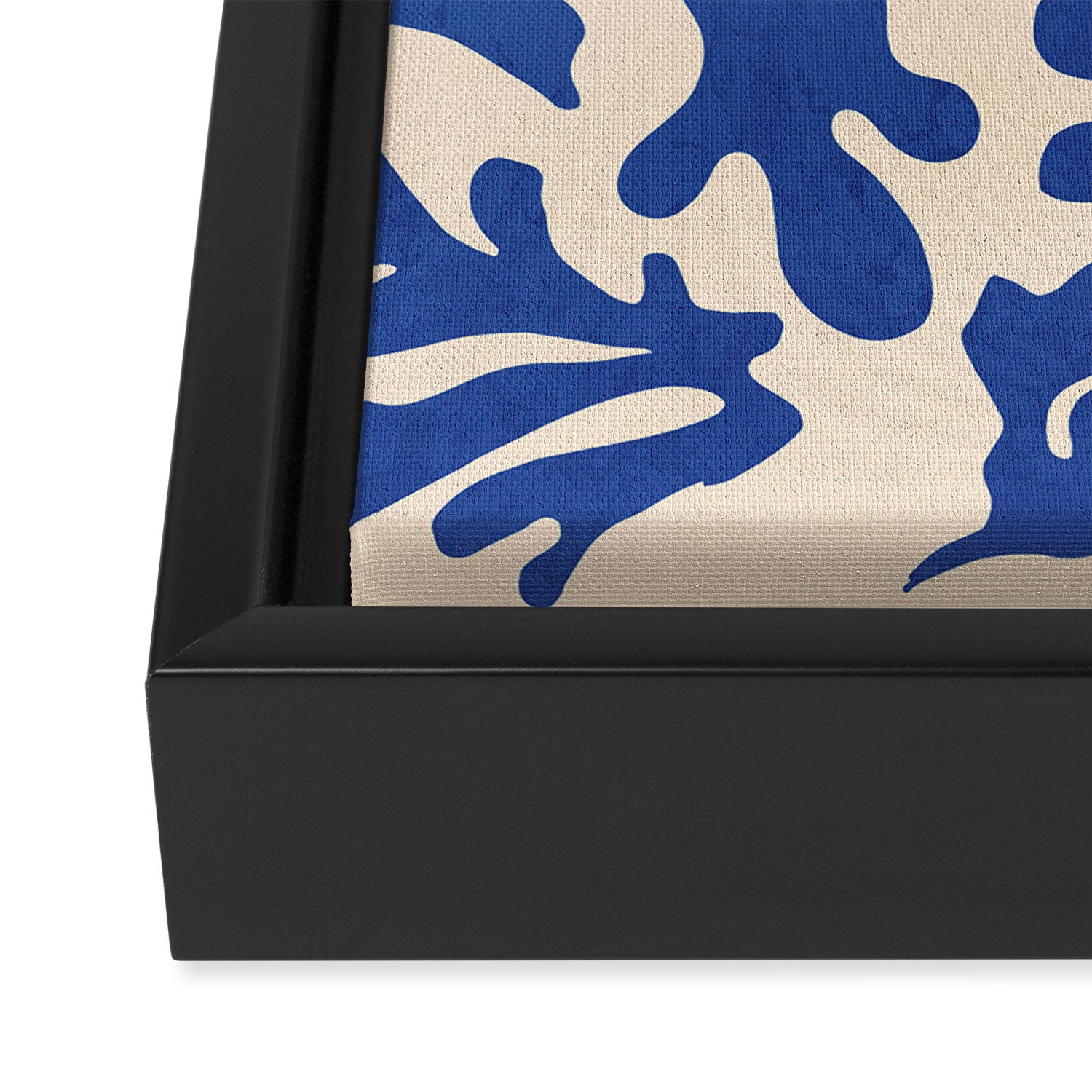 Nordic Matisse Abstract Framed Canvas Print Gallery Image 3