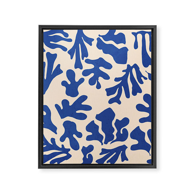 Nordic Matisse Abstract Framed Canvas Print Gallery Image 8