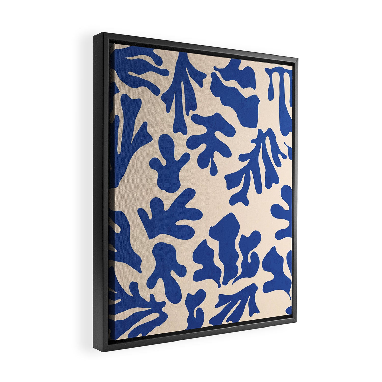 Nordic Matisse Abstract Framed Canvas Print Gallery Image 2