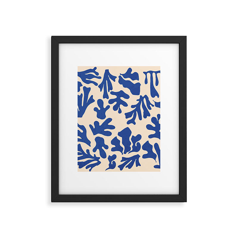 Nordic Matisse Abstract Framed Art Print Gallery Image 6