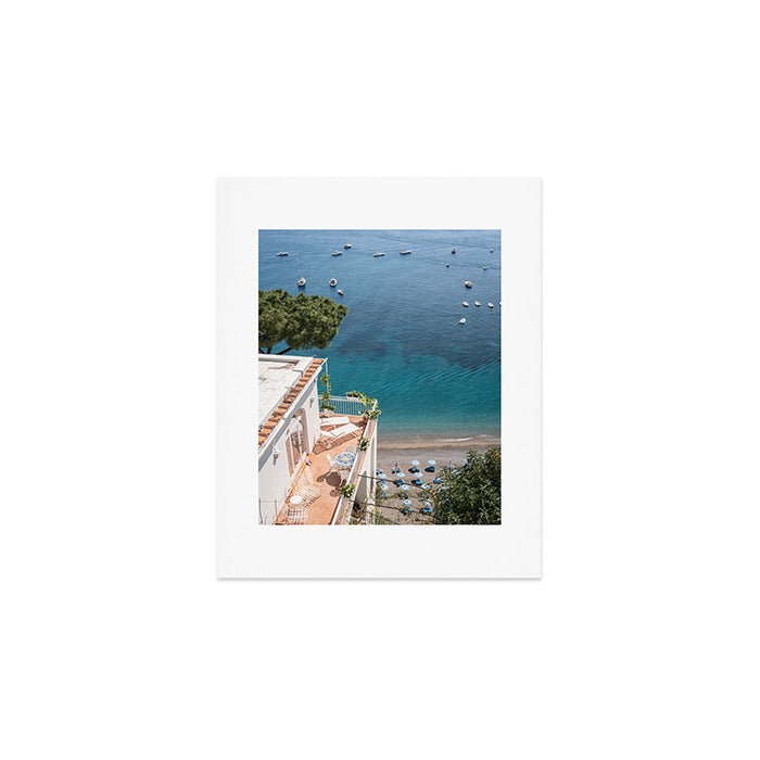 Above the Amalfi Sea Art Print Gallery Image 1