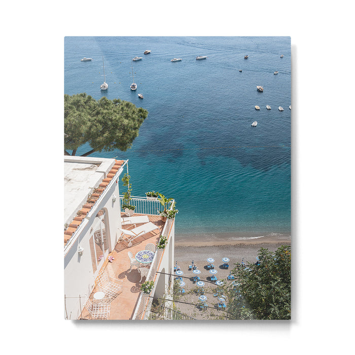 Above the Amalfi Sea Metal Print Gallery Image 1