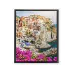 Bella Italia - Manarola, Cinque Terre Italy - Photo Society6 Art Print - Holiday Travel Photography Framed Canvas Print Gallery Image 6