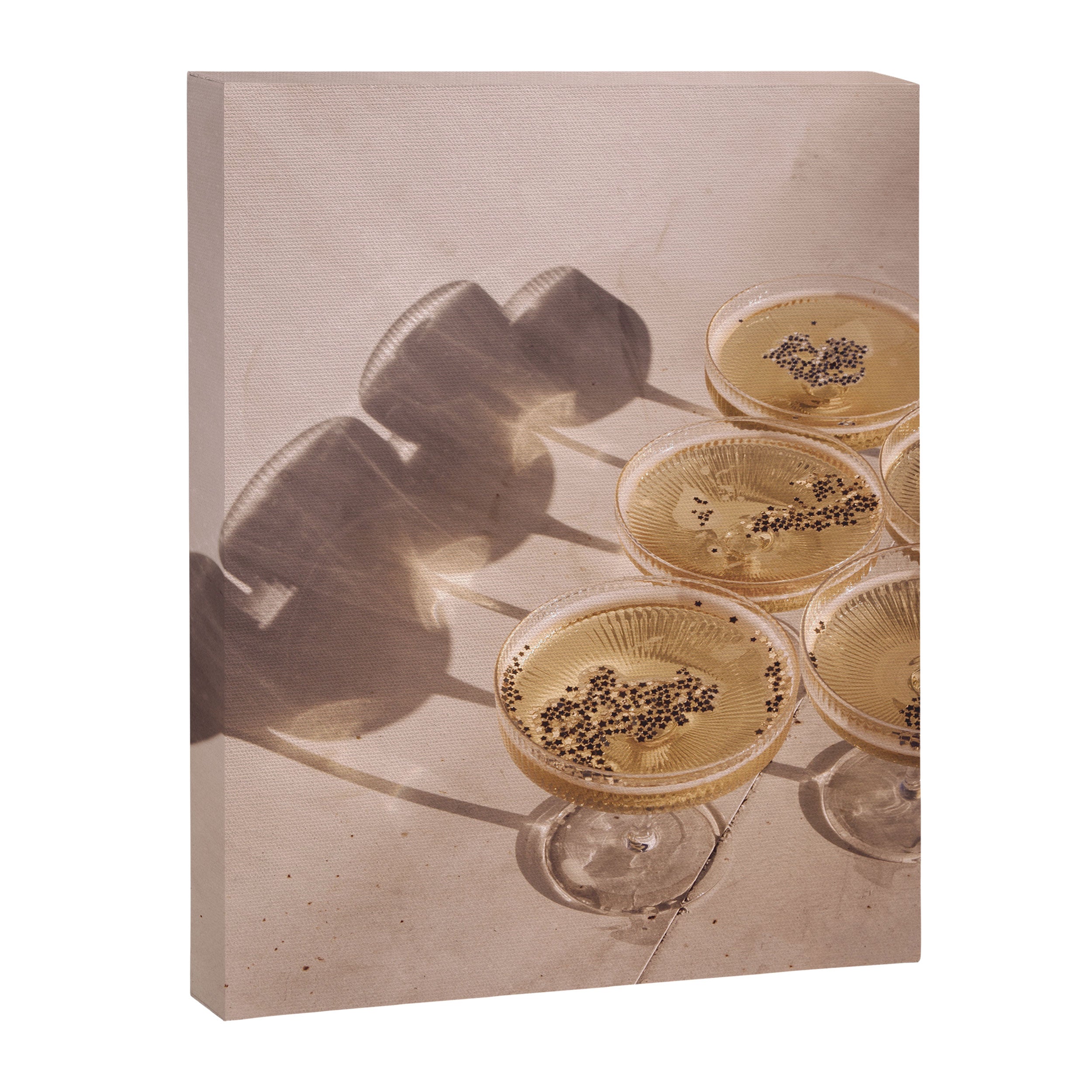 Cocktails & Shadows Photo Art Print | Luxury Party Celebration Drinks Photography Canvas Print Gallery Image 6
