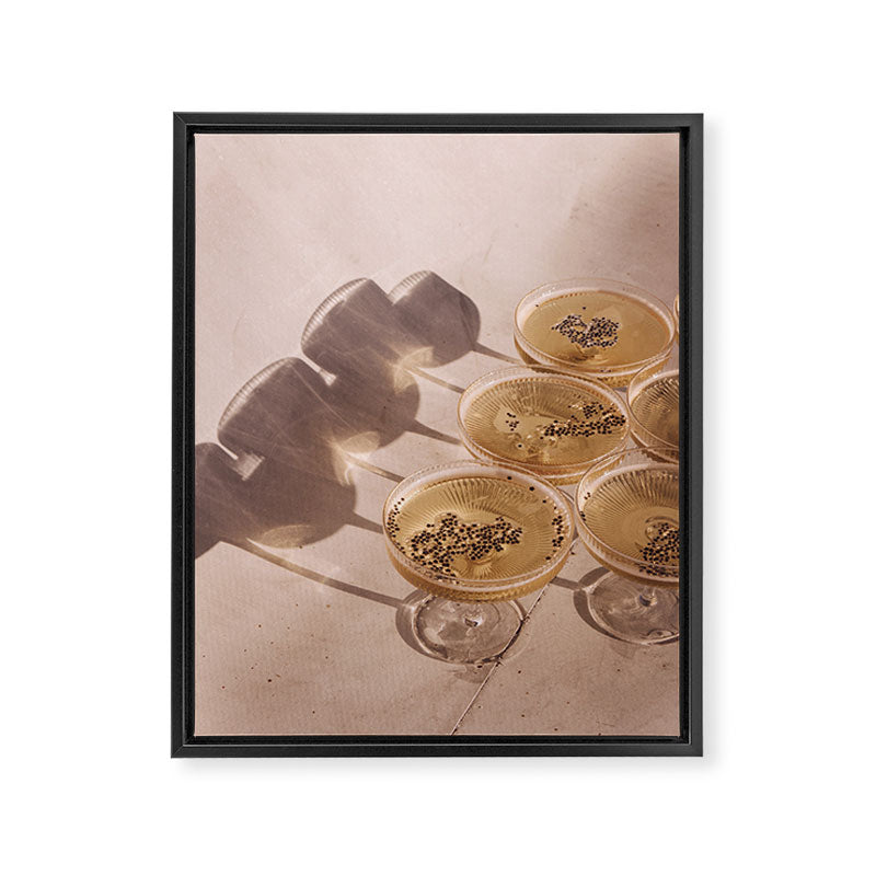 Cocktails & Shadows Photo Art Print | Luxury Party Celebration Drinks Photography Framed Canvas Print Gallery Image 6