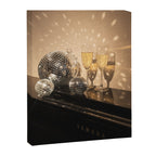 Disco Ball Champagne Celebration Glam Photography  Canvas Print Gallery Image 6