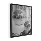 Disco Balls | Glitter Party Photo Art Print | Black & White 70s Sparkle Photography Framed Canvas Print Gallery Image 2