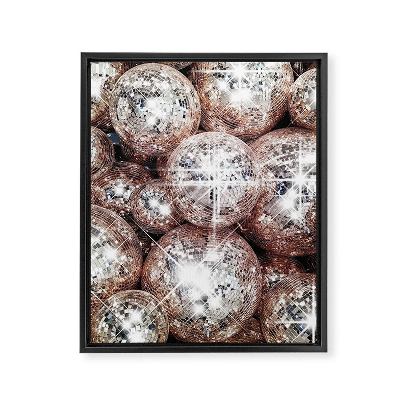 Disco Balls Framed Canvas Print Gallery Image 8