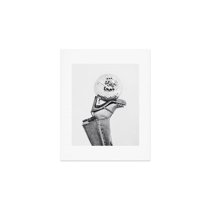 Disco Heels Trend Black White  Photo Art Art Print Gallery Image 1
