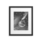 Disco Night | Black & White Photography | Vintage Photo Art Print | Groovy Christmas Party Framed Art Print Gallery Image 6