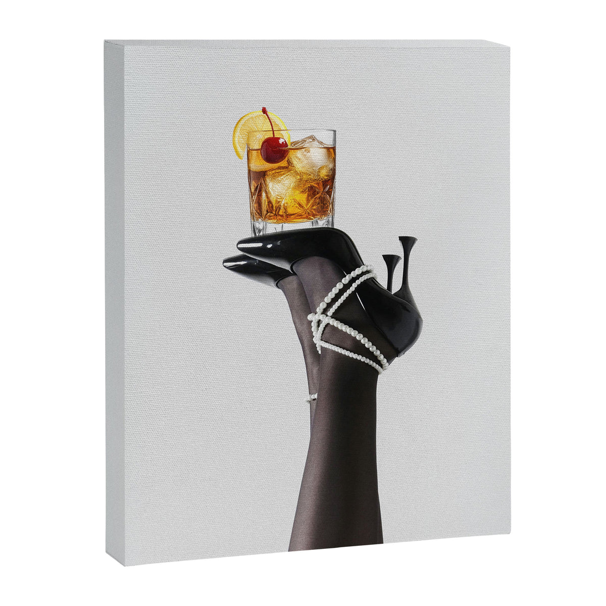 Fashionable Drink Canvas Print Gallery Image 6