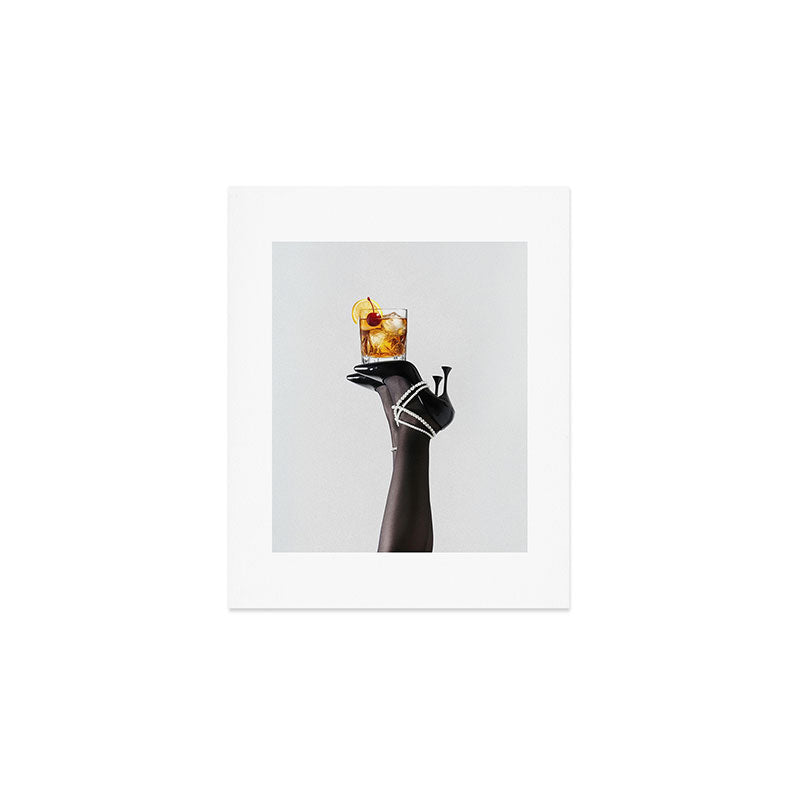 Fashionable Drink Art Print Gallery Image 1