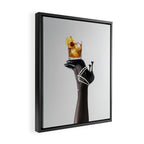 Fashionable Drink Framed Canvas Print Gallery Image 2
