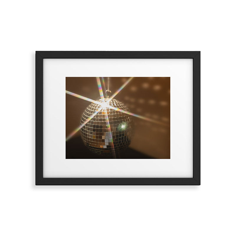 Festive Disco Ball Sparkling Holiday Party Room Decor Photography Framed Art Print Gallery Image 5