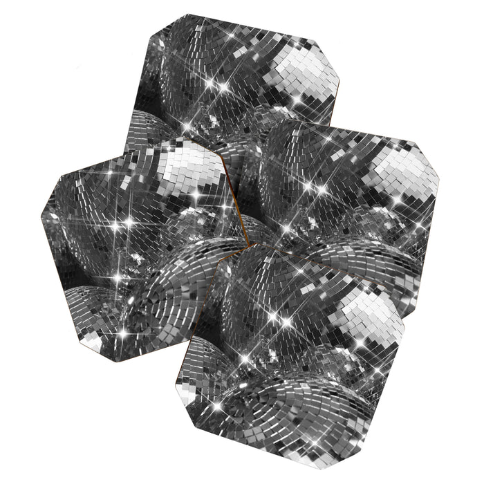 Festive Disco Balls - Home Decor Glam Art Print Holiday Party  Coaster Gallery Image 1